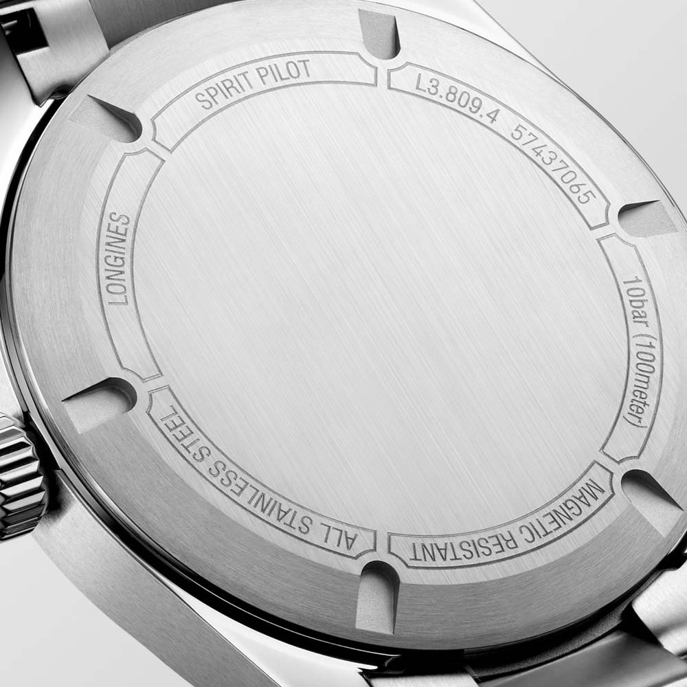 Longines Spirit Pilot Acciaio 39mm