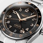 Longines Spirit Zulu Time Black Grey 39mm