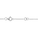 Fabio Ferro Punto Luce Weißgold Halskette mit 0,36 Karat Diamant GIA