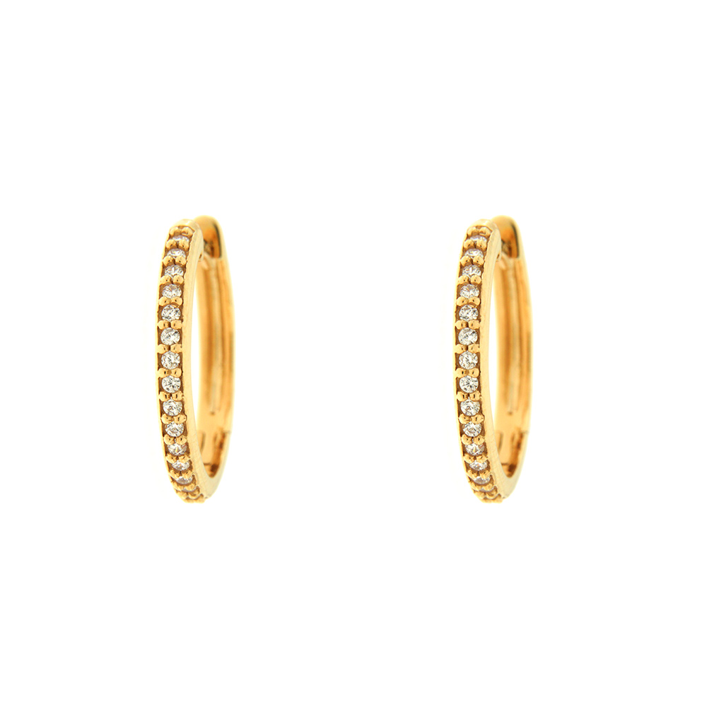 Orecchini Cleo Trilogy Giallo