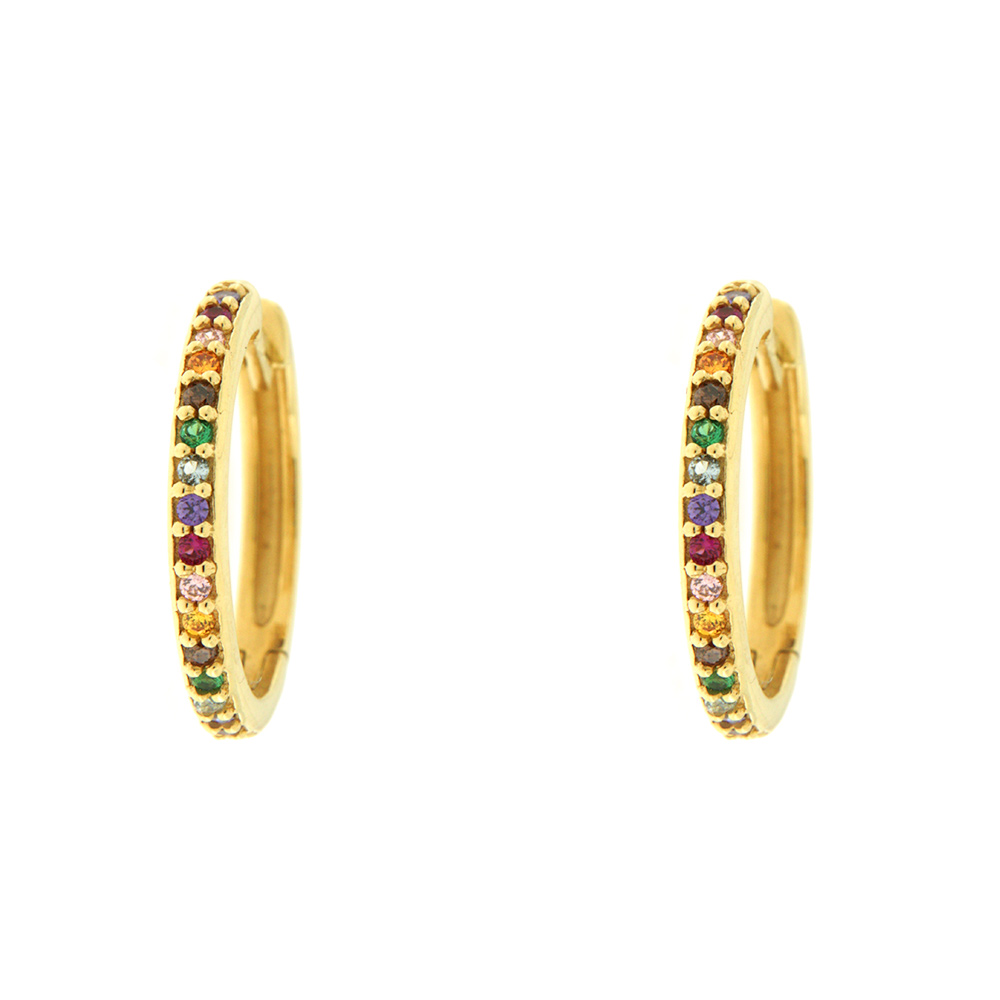 Orecchini Cleo Trilogy Giallo
