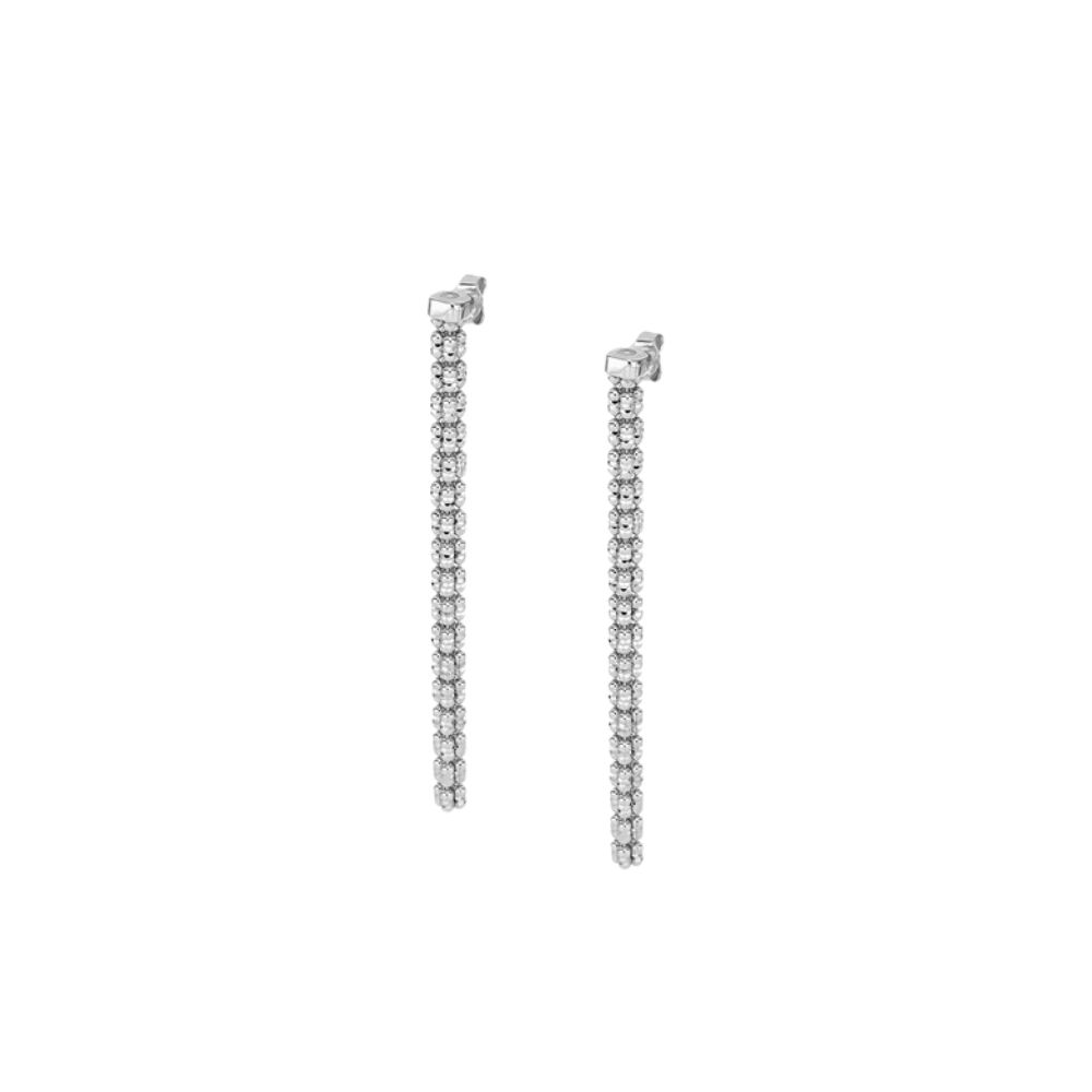 Orecchini Desmos Infinity Frames in Argento Rodiato Orecchini Desmos Infinity Frames in Argento Rodiato
