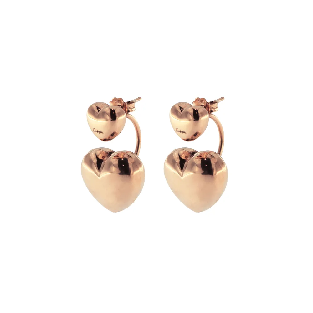 Heart Pair Earrings Rue des Mille I Sogni Son Desideri a Paio Cuore