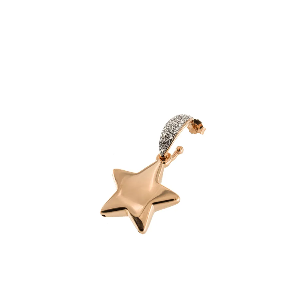 Earrings Rue des Mille Star Small Electroformed