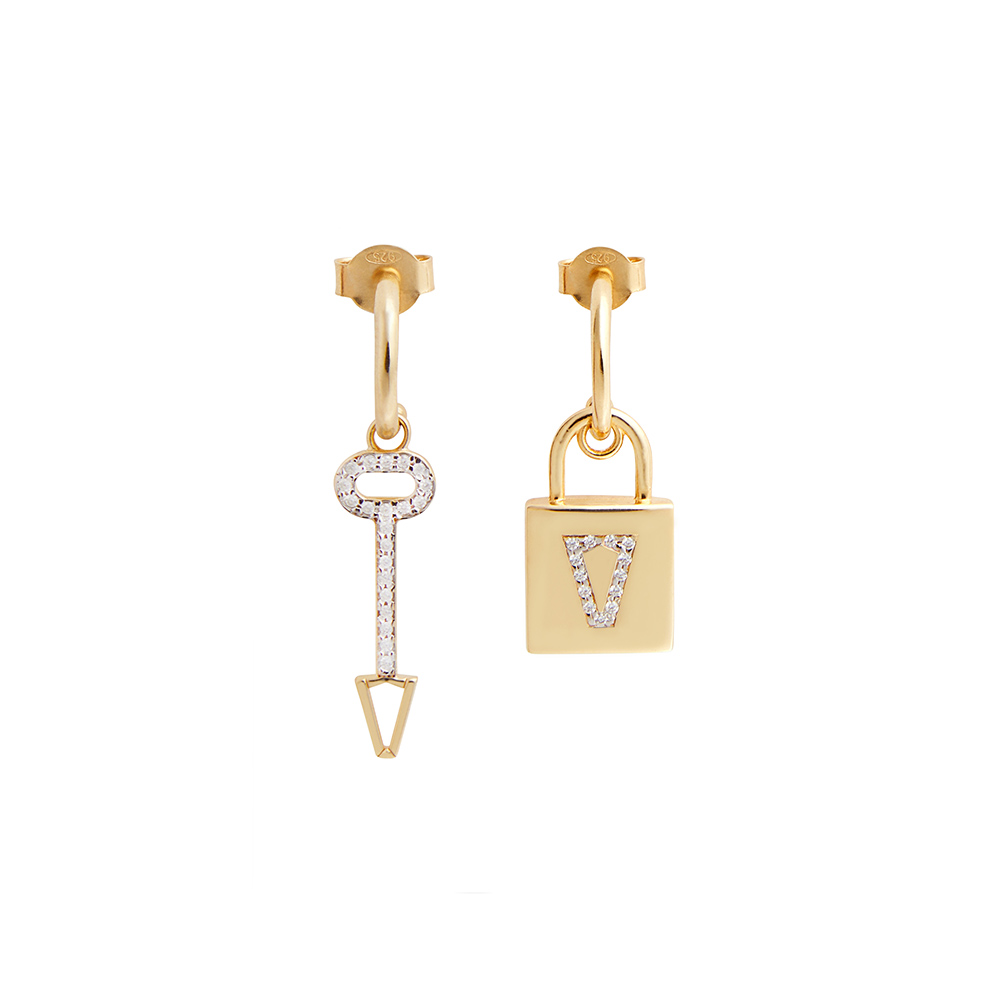 Collana Valentina Ferragni Lock Necklace Gold