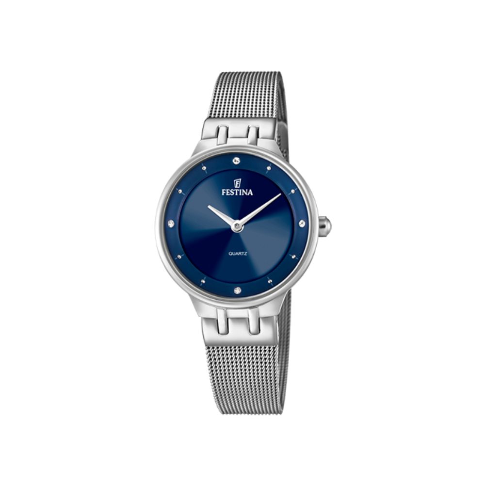 Festina Mademoiselle Blue Steel Quartz 30.5 mm Watch
