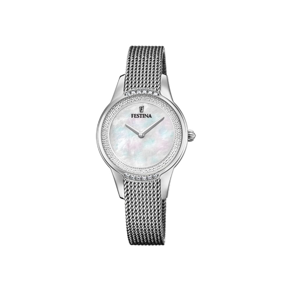 Festina Mademoiselle Grey Steel Quartz 30mm Watch