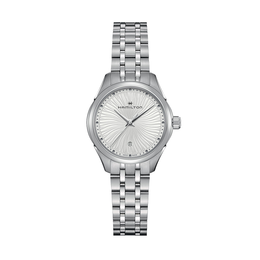 Orologio Hamilton Jazzmaster Lady Quartz Bianco 30 mm