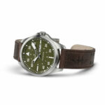 Hamilton Uhr Khaki Aviation Pilot Grün Auto 42mm