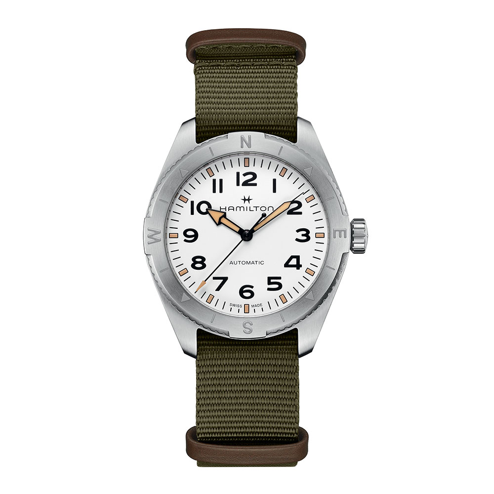 Orologio Hamilton Khaki Field Expedition Bianco Auto 41 mm