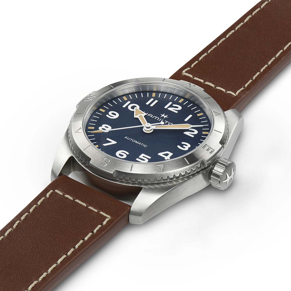 Hamilton Khaki Field Expedition Blau 37 mm Uhr