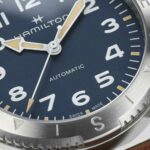 Hamilton Khaki Field Expedition Blau 37 mm Uhr