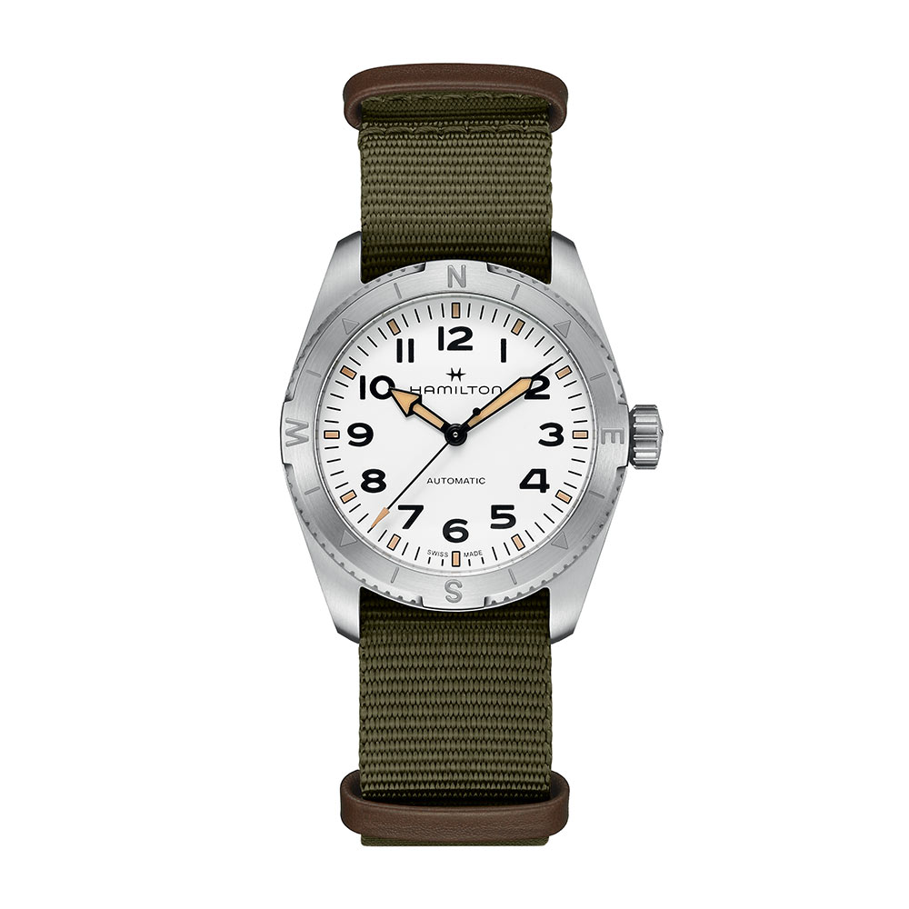 Orologio Hamilton Khaki Field Expedition Bianco Auto 41 mm