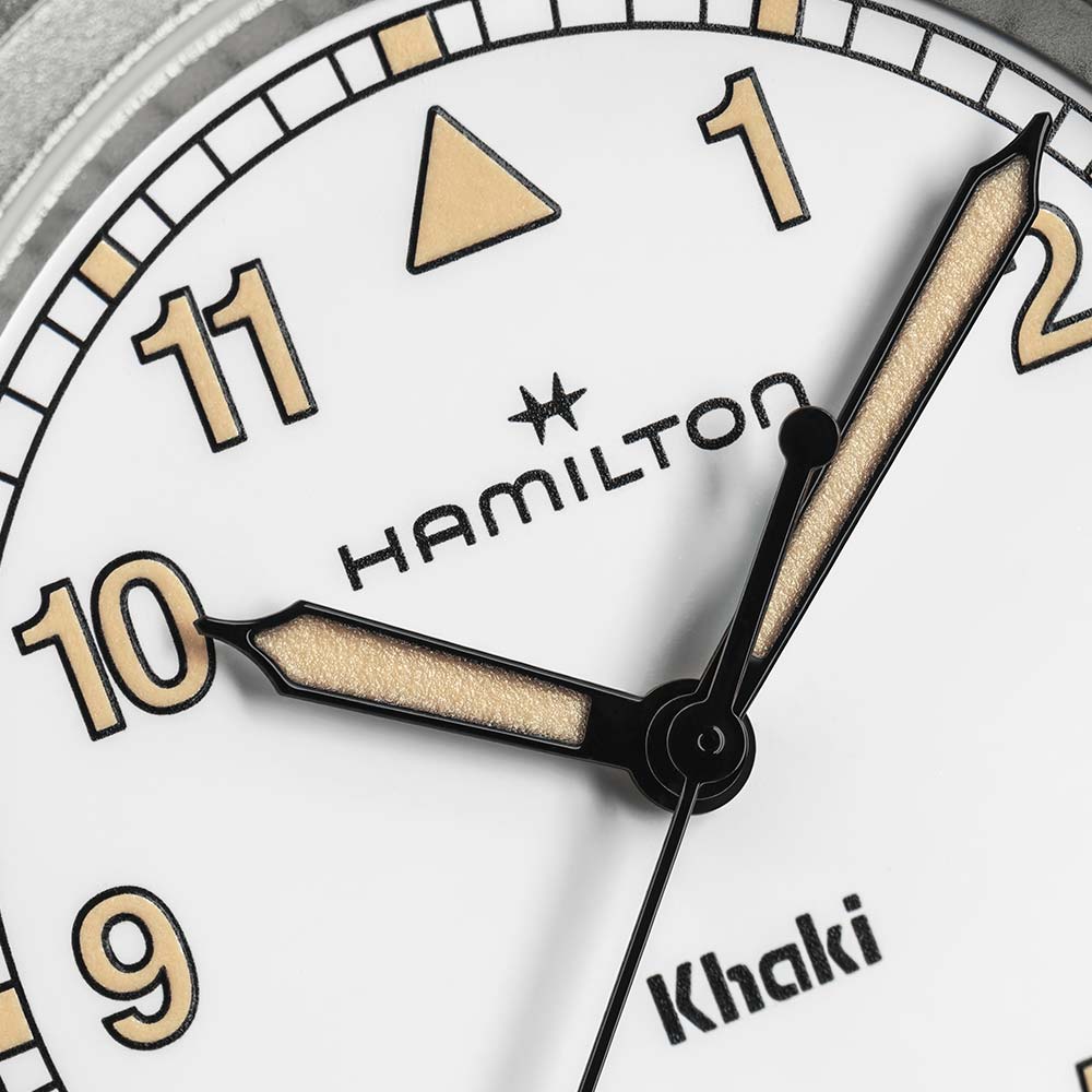 Orologio Hamilton Khaki Field Quartz Bianco 33 mm