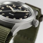 Hamilton Khaki Field Quartz Black and Green 33mm Watch