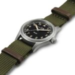 Hamilton Khaki Field Quartz Black and Green 33mm Watch