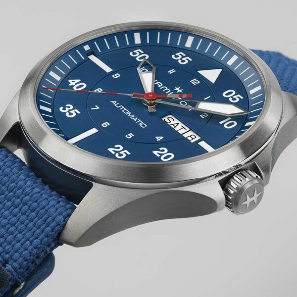 Hamilton Khaki Aviation Pilot Air Glaciers 42mm H64655941