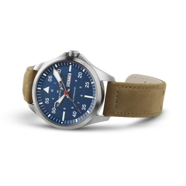 Hamilton Khaki Aviation Pilot Air Glaciers 42mm H64655941