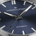 Hamilton Jazzmaster Performer Auto Chrono Steel Blue 42mm Watch