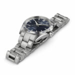 Hamilton Jazzmaster Performer Auto Chrono Steel Blue 42mm Watch