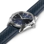 Hamilton Jazzmaster Performer Auto Blue Steel Leather 38mm Watch