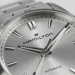 Hamilton Jazzmaster Performer Auto Chrono Stahl Blau 42 mm Uhr