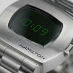 Hamilton PSR Digital Quartz Led Green H52414131