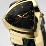 Hamilton Ventura Quartz Gold Limited Edition Uhr 33,11 x 51,63 mm