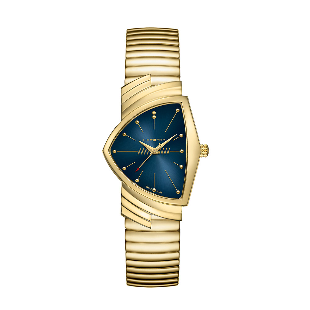 Orologio Hamilton Ventura Quartz Gold 32,3 x 50,3 mm