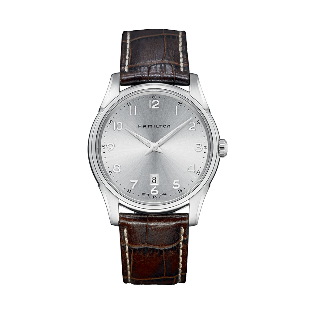 Hamilton Jazzmaster Thinline Quartz Grey 42mm Watch