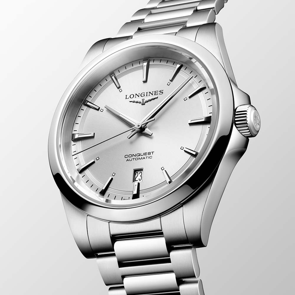 Longines Watch Conquest White Automatic 34 mm