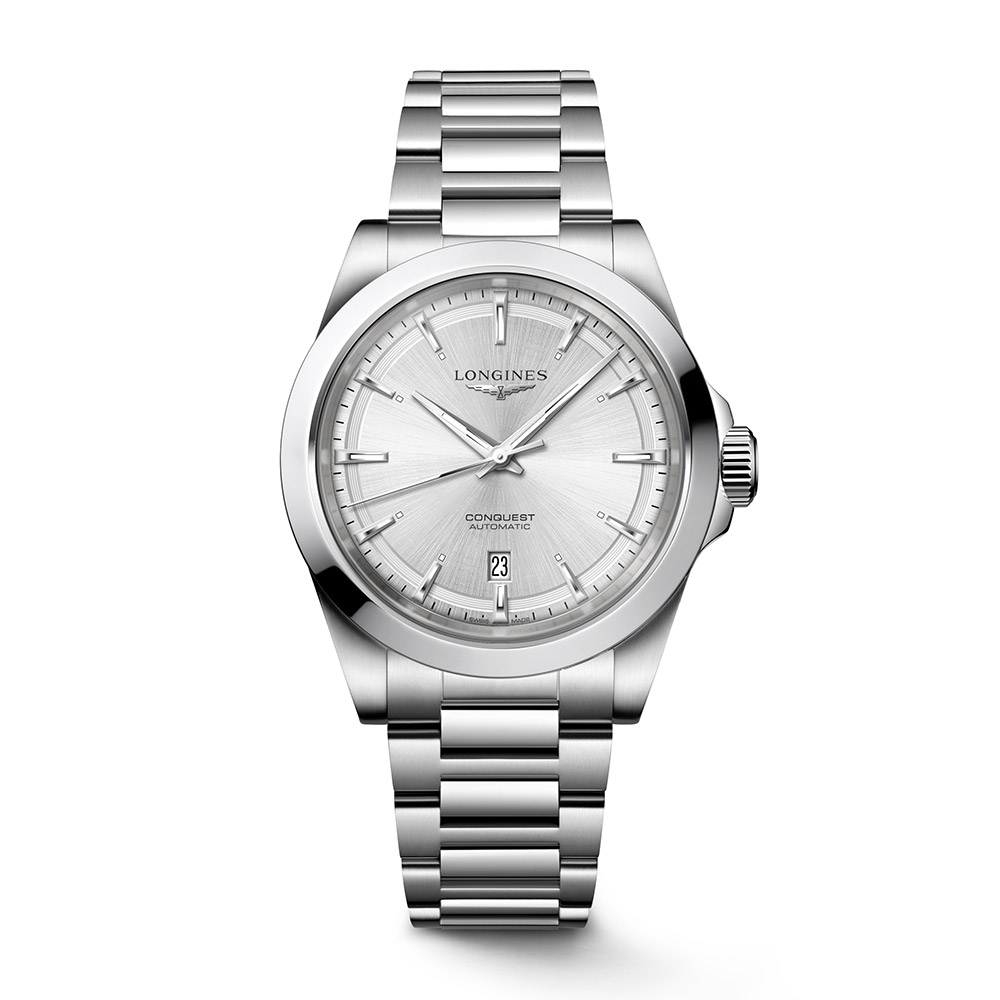 Longines Watch Conquest White Automatic 34 mm