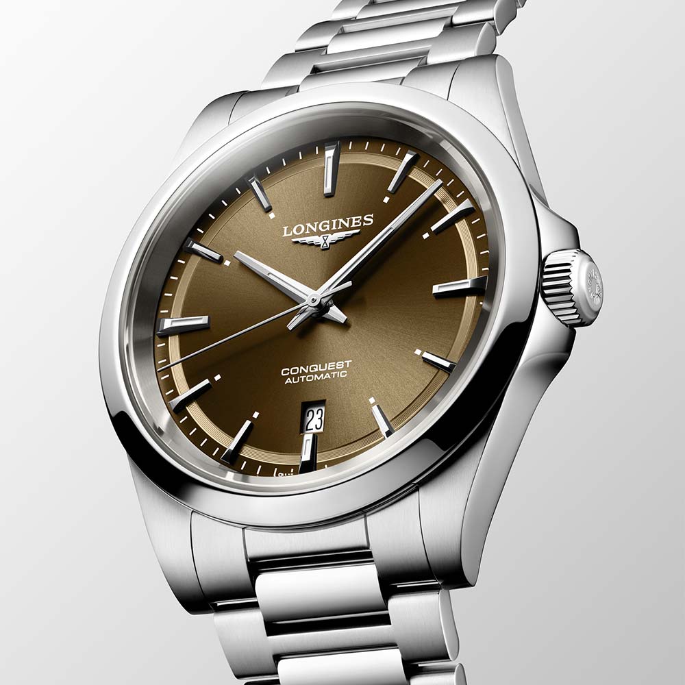 Longines Watch Conquest White Automatic 34 mm