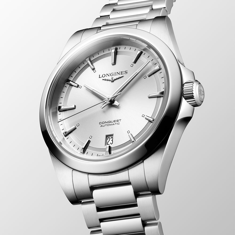 Longines Watch Conquest White Automatic 38 mm