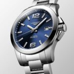 Longines Conquest Automatik Blau 41 mm Uhr