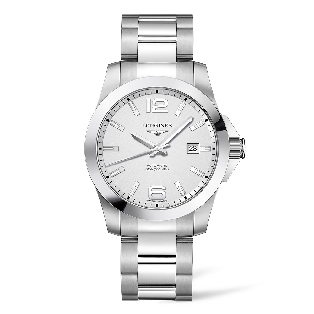 Longines Conquest Automatik Weiß 41 mm Uhr