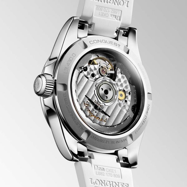 Longines Conquest Weiß Automatik 34 mm Uhr