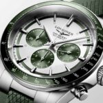 Longines Conquest Chronograph White and Green Watch 42 mm