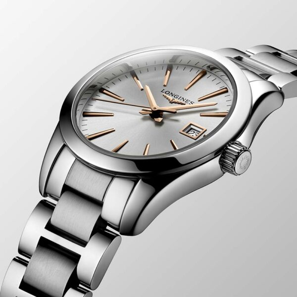 Longines Conquest Classic Silber Quarz 29,5 mm Uhr