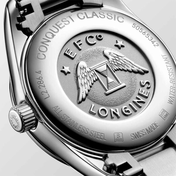Longines Conquest Classic Silber Quarz 29,5 mm Uhr