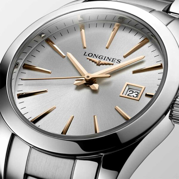 Longines Conquest Classic Silber Quarz 29,5 mm Uhr