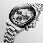 Longines Conquest Chronograph Schwarz und Weiß 42 mm Uhr