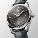 Longines Watch Conquest Heritage Central Power Reserve Anthracite 38 mm