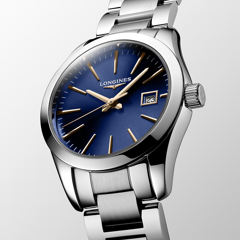 Longines Conquest Classic Blau Quarz 29,5 mm Uhr