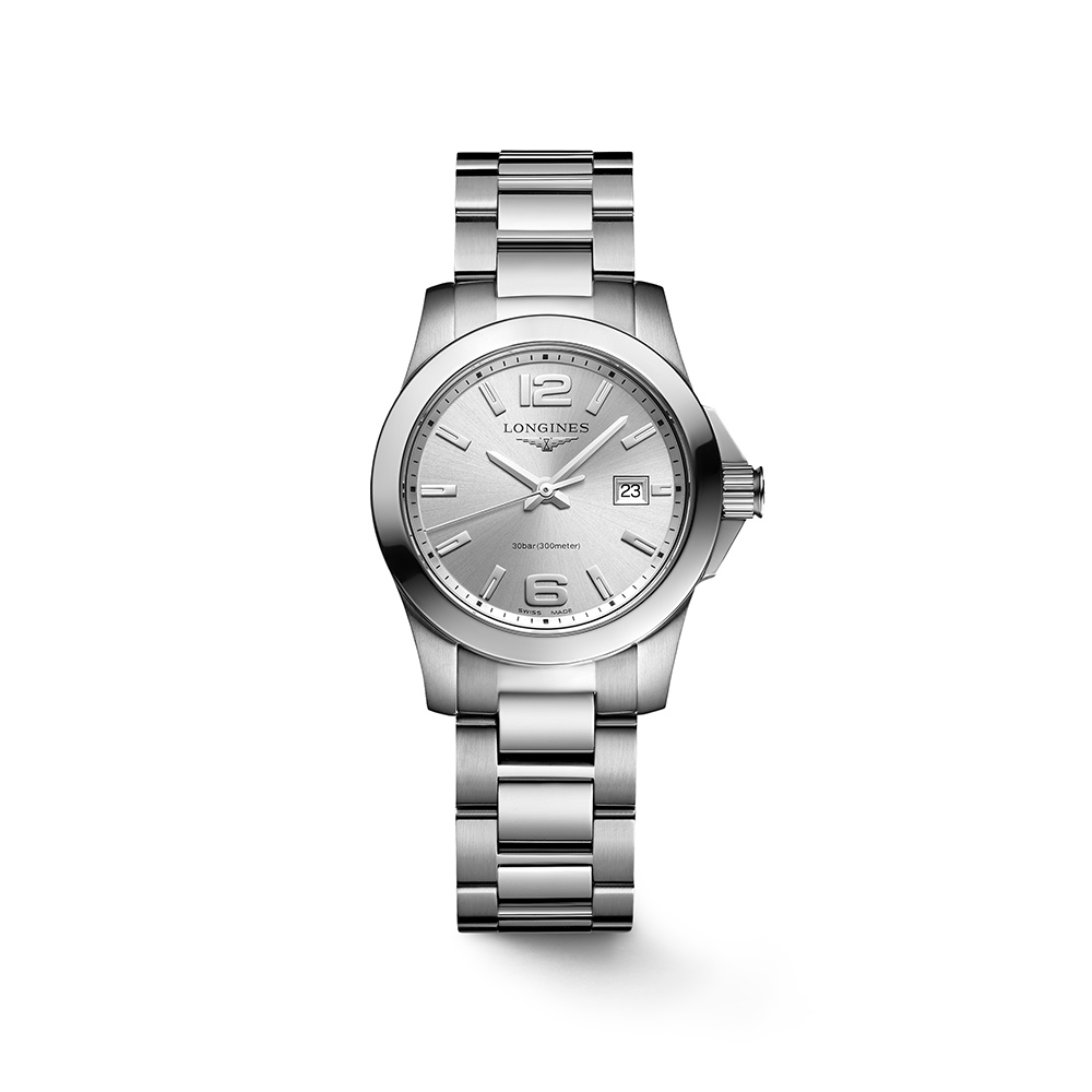 Longines Conquest Steel Quartz Watch 29.50 mm