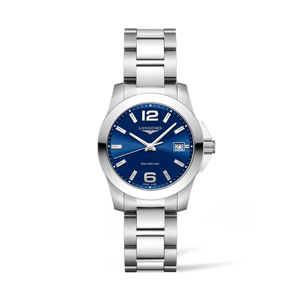 Orologio Longines Conquest Blu Quartz 34 mm