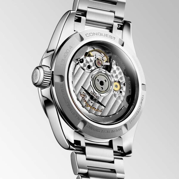 Longines Uhr Conquest Sunray Grün Automatik 34 mm