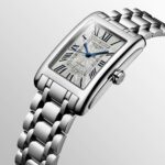 Longines Dolcevita Automatik Stahl Uhr Silber 27,70 x 43,80 mm