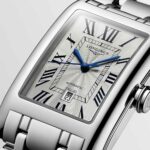 Longines Dolcevita Automatik Stahl Uhr Silber 27,70 x 43,80 mm