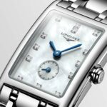 Longines Uhr Dolcevita Quarz Stahl Weiß Perlmutt 20,80 X 32 mm